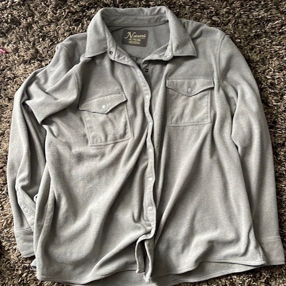 Light Grey Shacket size XL